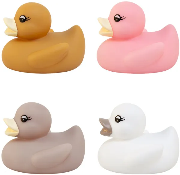 Badeand 4 stk. sortert i eske