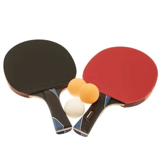 Nordic Games Bordtennisracket PRO 2 racketer og 3 baller